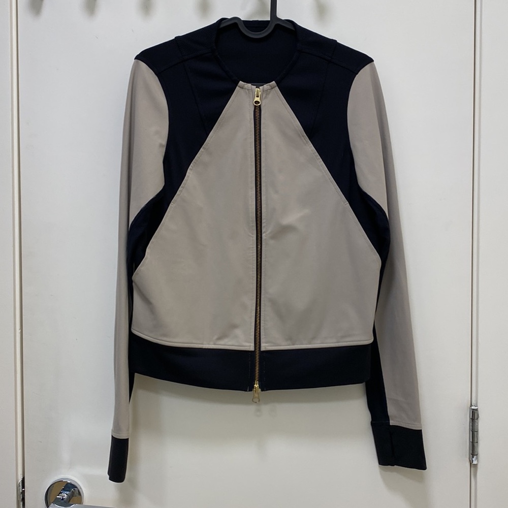 lululemon lab Zip Up Jacket, Black/ Grey, Women’s Size 4